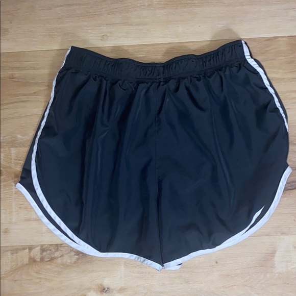 Nike Black and White Athletic Shorts - Picture 3 of 3